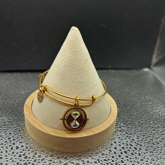 Alex and Ani Rose Gold Bracelets with Intricate Design: Set of 8 - Picture 3 of 9